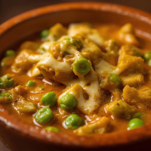 CHEESE PEAS CURRY