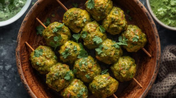 CHICKEN HARIYALI KABAB