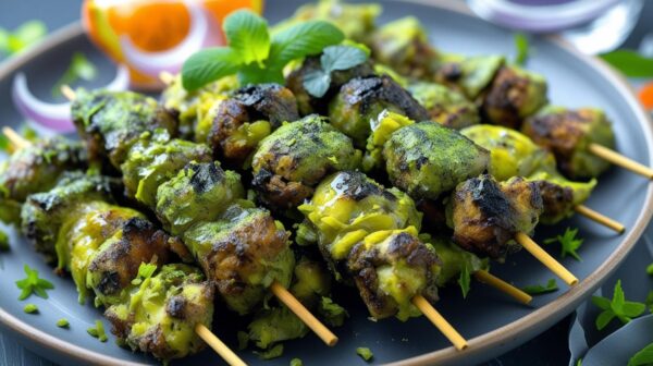 CHICKEN HARIYALI KABAB