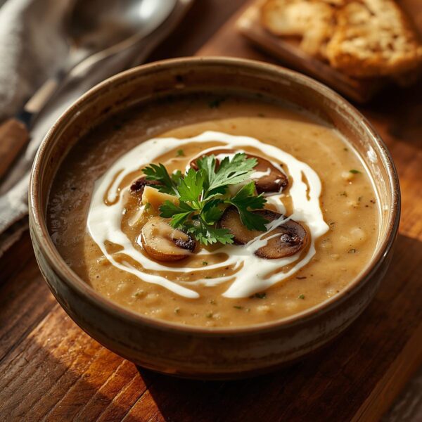 CREAM OF MUSHROOM SOUP