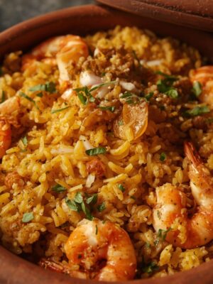 PRAWNS MATKA BIRYANI