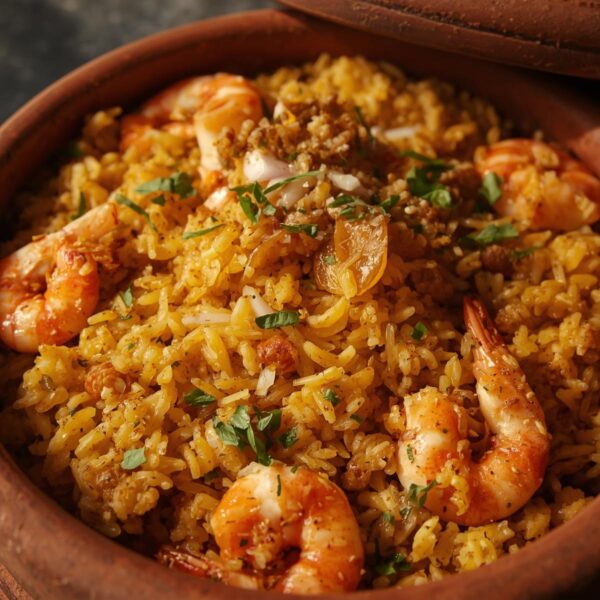 PRAWNS MATKA BIRYANI