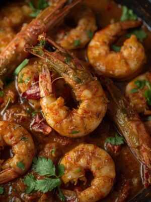 PRAWNS TAWA