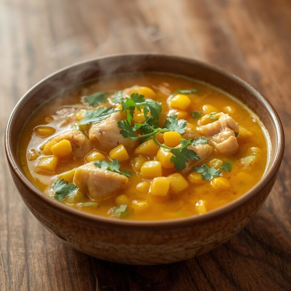 SWEET CORN CHICKEN SOUP