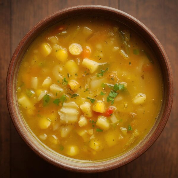 SWEET CORN VEG SOUP