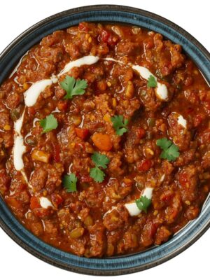 VEG BUTTER KHEEMA